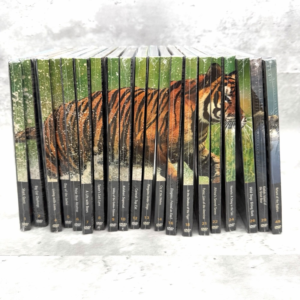 Natural Killers Predators Close-Up DVD Box Set Documentary Wildlife Collection